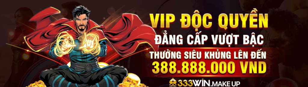 333WIN vip độc quyền đăng cấp vượt bậc